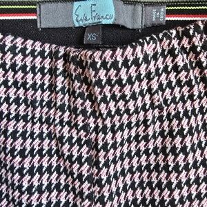 Eva Franco Houndstooth Skirt